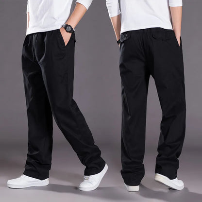 Men'S Cargo Pants Summer Spring Cotton Work Wear New in Large Size 6XL Casual Climbing Joggers Sweatpants Hombre Autumn Trousers